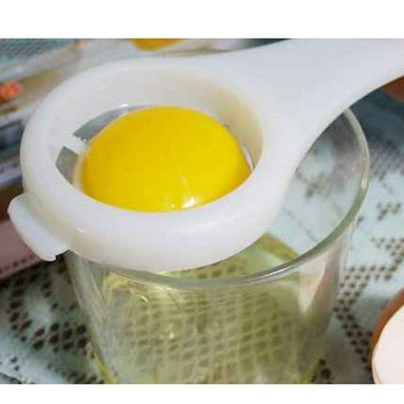 OUNONA Egg Extractor Tool White For Baking and Cooking 1Pack