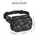 thumbnail image 4 of Fotbe Snake Cangurera Cuadrada con Estampado de Doble Capa, Bolsa de Cintura Ajustable Mini para Hombres y Mujeres, 4 of 9