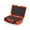 Orange, variant on Nanuk 909 Waterproof Professional Pistol/Gun Case, Military Approved with Foam Insert - Black