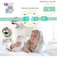 thumbnail image 4 of 1PCS Breakaway Cat Collars with Bell Cute Kitty Glow in The Dark Adjustable Kitten Collars 7.09-11.81 Inch, 4 of 5