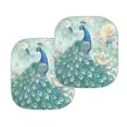 thumbnail image 7 of Jeiento Peacock Sunshade Visor 2 Pack Car Windshield Sun Shade Foldable 2-Piece Car Sunshades Easy Installation Keep Your Vehicle Cool Fit Front Window for Trucks SUV Van, 7 of 7