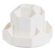 thumbnail image 1 of Pennställ, skrivbordsförvaring, stor kapacitet 360° roterbar beige, 1 of 5