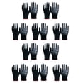 thumbnail image 1 of 10 pares de guantes de trabajo de seguridad, guantes de jardinería, guantes protectores transpirables de goma MFZFUKR CPB-US-DYP655-2, 1 of 5