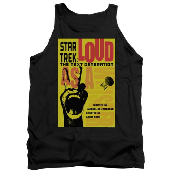 Star Trek Tng Season 2 Episode 5 Adult Tank Top Black