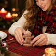 thumbnail image 4 of Rdausd Gingerbread Man Scented Candle, Christmas Soy Wax Figurine Candle, Holiday Aromatherapy Gift for Party Favor, Perfect Xmas Holiday Decor Gift for Family Friends, 4 of 4