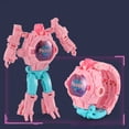 thumbnail image 1 of Reloj de deformación Componentes electrónicos de plástico Reloj de Pulsera Robot de proyección de Dibujos Animados para niños niñas Tipo 6, 1 of 5