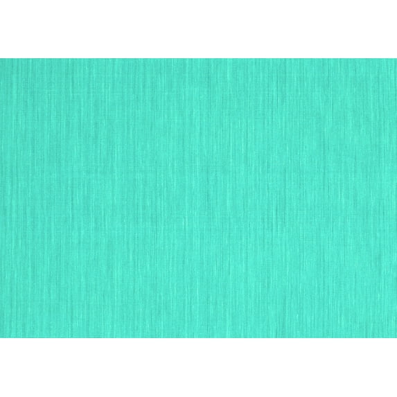 Ahgly Company Machine Washable Indoor Rectangle Abstract Turquoise Blue Contemporary Area Rugs, 5' x 8'