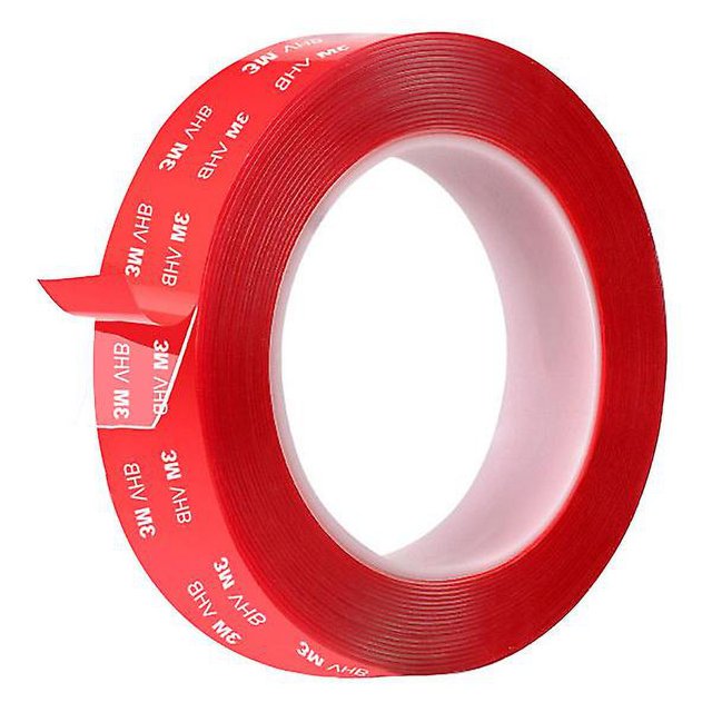 3M VHB Double Cinta adhesiva de doble cara transparente impermeable, multifuncional, fuerte, de 3 m de largo y 1,5 cm de ancho, para tiras LED, decoración del hogar y la oficina