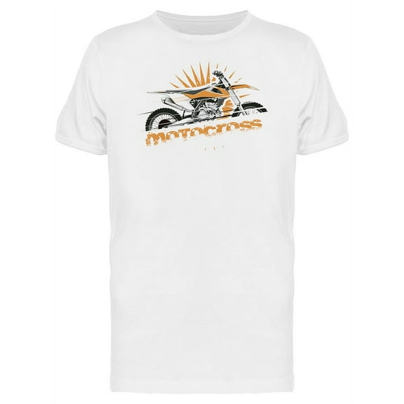 Yellow Motocross T-Shirt Men -Image by Shutterstock, Male 4X-Large