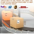 thumbnail image 6 of 6000 4x6 Fanfold Thermal Labels Direct Shipping Label for Zebra Rollo Printer, 6 of 6