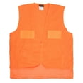 thumbnail image 2 of QuietWear Hunting Vest with Game Bag, Blaze, 2 of 2