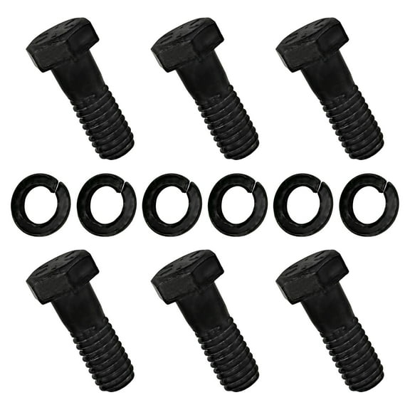 Pressure Plate Clutch Cover Bolt Kit 3/8-16 Replacement for GM, Chevrolet, Chrysler - Borg-Beck/Diaphragm