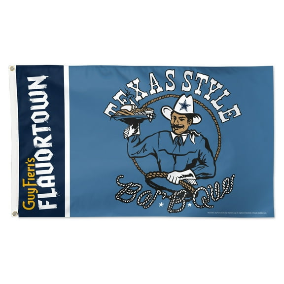 WinCraft Dallas Cowboys NFL x Guy Fieri-s Flavortown 3' x 5' One-Sided Deluxe Flag