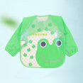 thumbnail image 6 of Waterproof Children's Art Craft Smock Kids Painting Drawing Aprons Long Sleeve Eating Bib - Kitchen, Classroom, Community, 6 of 6