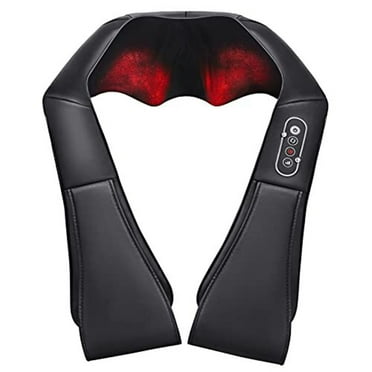 Neck Shoulder Massage with Soothing Heat, Electric Shiatsu Back Massager