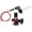 red, variant on 7/8Inch-22mm Twist Throttle Handle Grip with Cable, Twist Throttle Cable Accelerator Handle Grip Kit, Replacement for 50-250CC 4-Stroke Dirt Bike Mini Bike