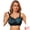 Dark Green, variant on Women's Wireless Push Up Soft Cup Breathable Full Coverage Bra D 42 Beige