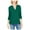 Green - medgreen, variant on I.N.C Womens Split Neck Pullover Blouse, Green, Medium