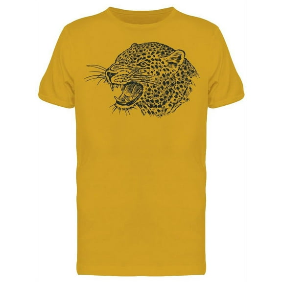 Japanese Leopard T-Shirt Men -Image by Shutterstock, Male Medium