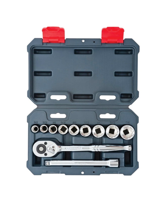 Crescent Assorted Sizes x 3/8 in. drive SAE 6 and 12 Point Socket