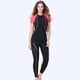 thumbnail image 3 of Pantalones de traje de neopreno Protección UV de neopreno Adultos Elástico Buceo Leggings para buceo Natación Snorkeling Scuba Spaning Surfing Female Red L 1.5mm Monstrate OD003700-10, 3 of 7