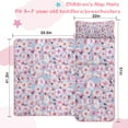 thumbnail image 5 of Pioneer Flower Floral Print Pattern Toddler Nap Mats for Kids Preschool,Sleeping Mat Bag or Kids,Toddler Sleeping Bag,Toddler Nap Mat or Daycare, 5 of 6