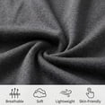 thumbnail image 5 of LANBAOSI 2 Pack Men's Pajama Pants Soft Lounge Pants with Pockets, Jersey Knit Lightweight Sleep Pants, Size Large, 5 of 9
