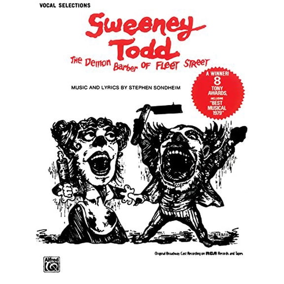 Pre-Owned Sweeney Todd (the Demon Barber of Fleet Street) (Vocal Selections): Piano/Vocal (Paperback) 0769233988 9780769233987