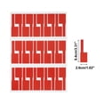 thumbnail image 2 of Etiquetas de regalo P-Type de 6 piezas, escriturables, 3.31"x1.02" rojas, 2 of 5