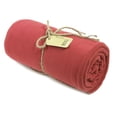 thumbnail image 1 of Eco Solid Color Recycled Polyester Throw Blanket, 1 of 1