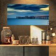 thumbnail image 1 of Quai en Bois et Bord de Mer Turquoise - Impression sur Toile, 1 of 3