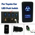 thumbnail image 2 of Kieccall 12V Blue Push LED Lights - Bright Long-Lasting Design For 100 Series Vehicles (1998-2007), Perfect For Interior/Exterior Decorative & Functional Use, 2 of 8