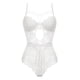 thumbnail image 1 of Mono sexy francés seductor con lazo transparente de encaje estilo europeo y americano mono sexy ajustado, 1 of 6