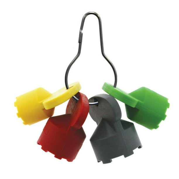 Neoperl 1191705 Cache STD JR TT Tom Thumb TJ Llave para aireador de agua, 4 llaves duraderas para aireadores ocultos