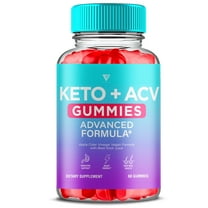 Keto ACV 1000mg Gummies Vitamin B12 Vitamin B6 Apple Cider Vinegar Advanced Gut Health Keto Plus ACV (60 Gummies)