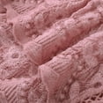 thumbnail image 7 of Plus Size Women's Summer Tank Tops Causal Solid Color V-Neck Lace Splicing Half Sleeve Blouse Tops, 7 of 7