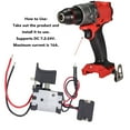 thumbnail image 5 of Cordless Drill Trigger Switch, Electric Wrench Speed Control with Light, 7.2V-24V Lithium Battery, Universal Fit, LED, Durable Plastic & Metal, for DIYers & Professionals, Home & Workshop Use, 5 of 9