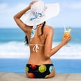 thumbnail image 5 of Tennis Detachable Sponge Adjustable Strap Bikini Set Swimsuit 2-Pack - Beach Pool Swimwear, 5 of 6
