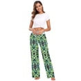 thumbnail image 6 of X-Large Women's Comfy Casual Pajama Pants Stretch Fabric Suitable for Yoga Pants Hippie Pants，The Best Holiday Gifts for Women The Tiles Of The Alhambra, 6 of 7