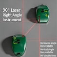 thumbnail image 3 of Electronic Right Angle Laser Level, 10Ml Precision Measuring Tool With Right Angle Alignment, Electronic Measurement Support, Portable For Woodworking Tile Installation (1 Level +, 3 of 7