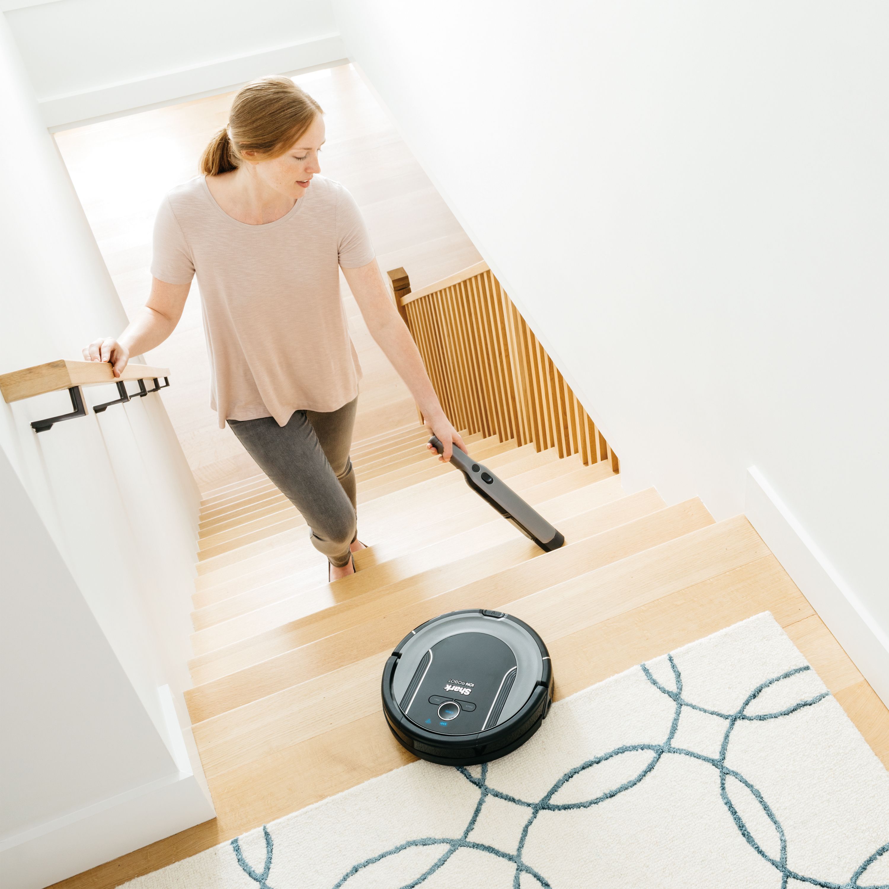 SHARK ION Robot Vacuum Cleaning System with Detachable Hand Vacuum, S86 with Wi-Fi - RV850WV - image 4 of 10