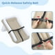 thumbnail image 5 of Cama de avión para jóvenes, cama de viaje inflable para los más pequeños, cómodo colchón flocado, colchón de aire con cinturón de seguridad y bomba para asientos de coche, avión, tren, 5 of 8