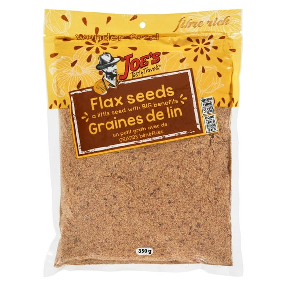 Joe's Tasty Travels Milled Flax Seeds, 350 g