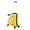 Yellow, variant on 24 Inch Unisex Ride-On Trolley Suitcase, Ride on Suitcase for Kids with Password Lock and Durable Wheels for Summer Camps and Sleepovers (Blue)