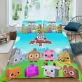 thumbnail image 2 of Simulador de Mascotas Conjunto de sábanas temático, trío de piezas, cómodo y amigable con la piel, diseño único, regalo de decoración para el hogar para familiares, amigos y fans,173cm *218cm, 2 of 6