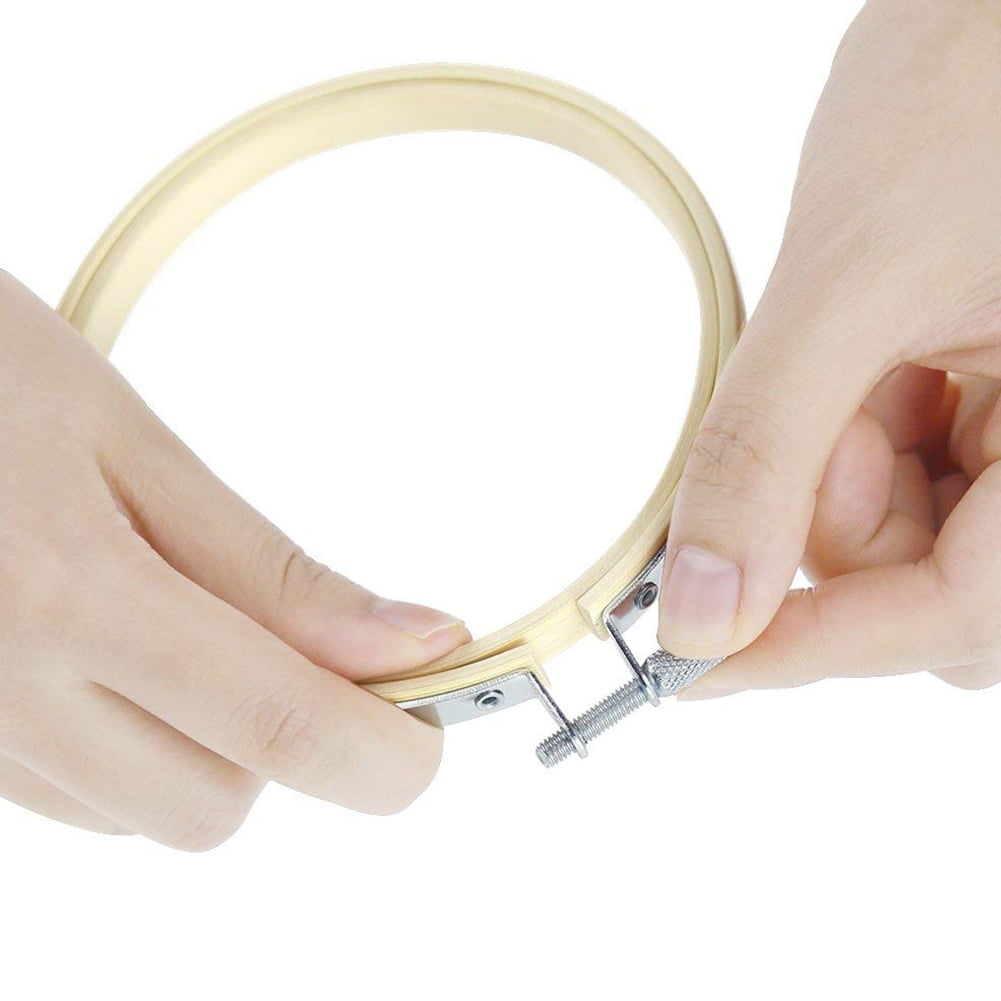 Cercle à Broder En Bois 30cm - Beaux-Arts Et Loisirs Créatifs