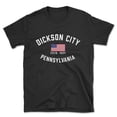 thumbnail image 1 of Dickson City Pennsylvania Patriot Men's Cotton T-Shirt, 1 of 1
