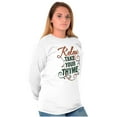 thumbnail image 5 of Relax Take Your Thyme Home Gardening's Women's Long Sleeve T Shirt Brisco Brands M, 5 of 6