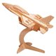 thumbnail image 5 of ROMPECABEZAS DE MADERA 3D AVION DE COMBATE F-16 Wuundentoy 0705, 5 of 5