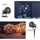 thumbnail image 3 of Impermeable IP65 de Shell de metal del modelo del copo de nieve de la luz de proyección de la Navida Abanopi Luces de proyección, 3 of 6